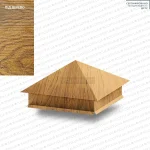 Ковпак металевий PYRAMID до паркану