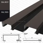 Metalevyj fasad WALLBOARD 105