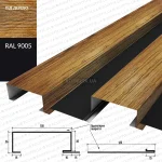 Metalevyj fasad WALLBOARD 105