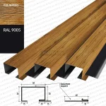 Металевий фасад WALLBOARD 60