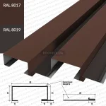 Металевий фасад WALLBOARD 90